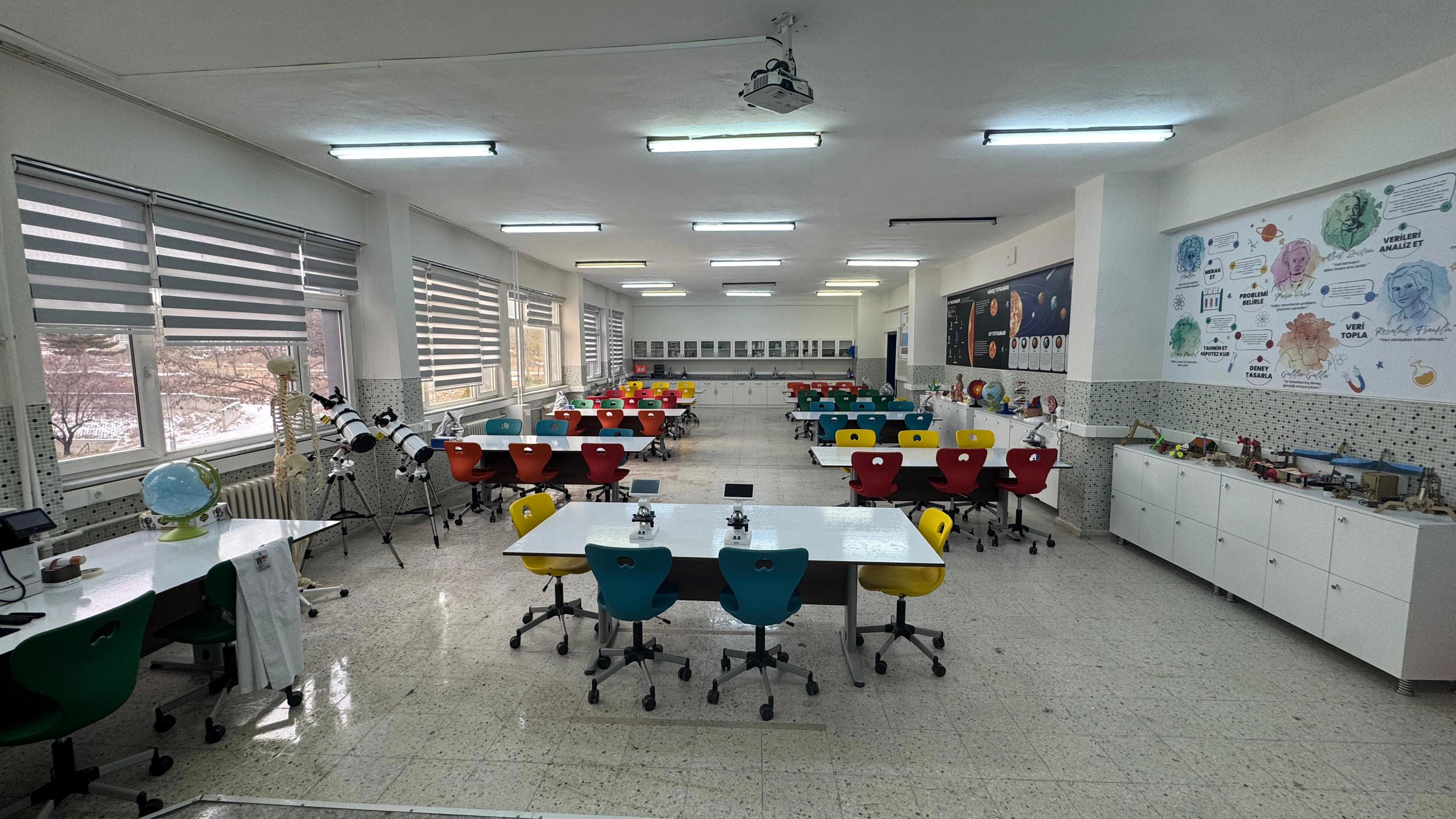 Aziz Sancar Araştıran Çocuk Fen Laboratuvarı Kuruldu